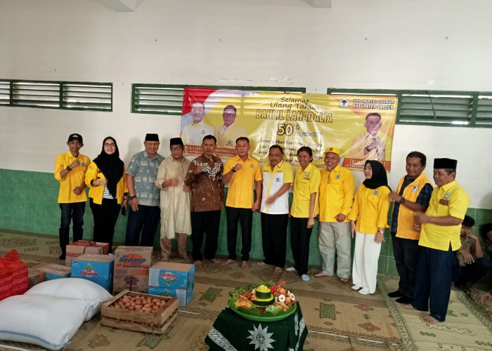 Rayakan HUT Ketum, DPD Golkar Sragen Sukacita di Panti Yatim Muhammadiyah Sragen
