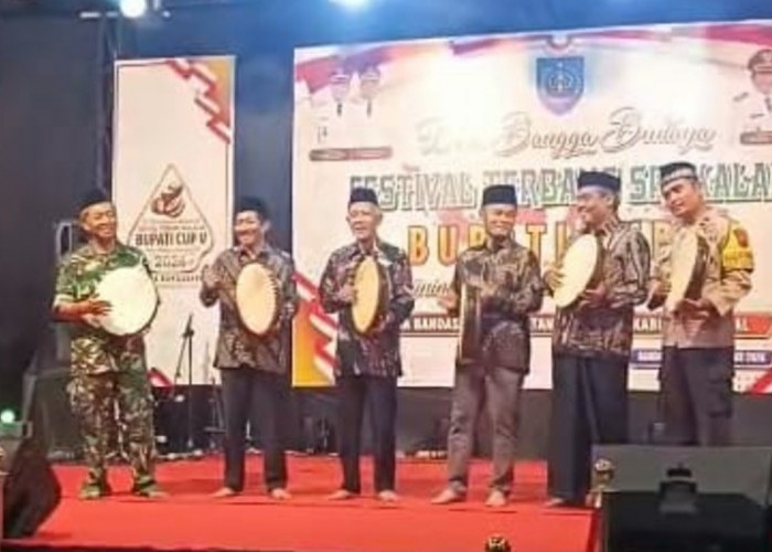 30 Grup se Kabupaten Tegal Meriahkan Festival Terbang Srakalan Bupati Cup V di Dukuhturi