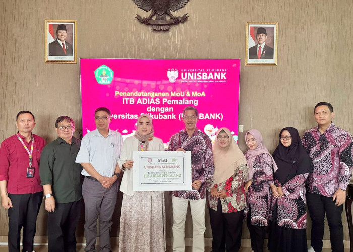 ITB Adias Kabupaten Pemalang Studi Banding dan Teken MoU Bersama Unisbank Semarang