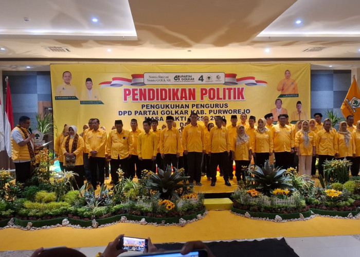 Golkar Purworejo Kukuhkan Pengurus Baru, Yuli Hastuti Siap Menangkan Pemilu 2029