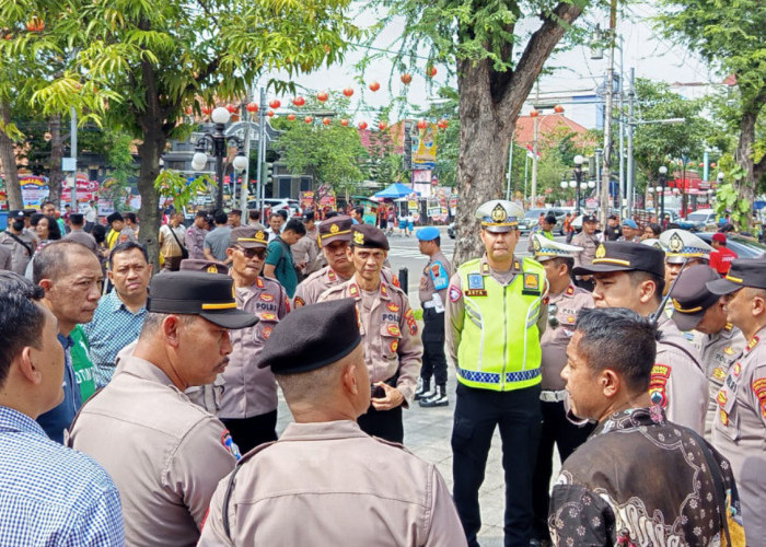 Polrestabes Semarang Kerahkan 1.045 Personel untuk Amankan Kedatangan Gubernur dan Wali Kota Semarang