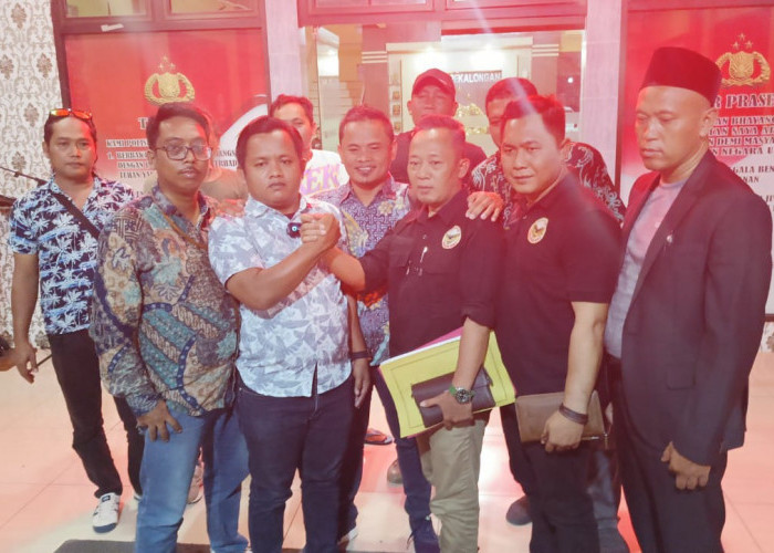 Sepakat Damai, Simpatisan Fadia-Sukirman dan Riswadi-Amin Salaman di Polres Pekalongan