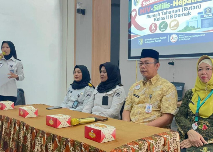 244 Warga Binaan Rutan Demak Jalani Tes Penyakit Menular, Dua Positif Sifilis