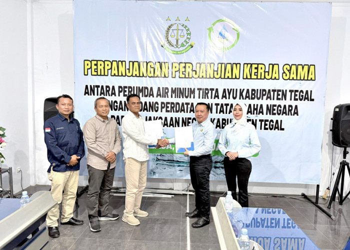 PDAM Tirta Ayu Slawi Gandeng Kejari, Kerjasama Pendampingan Hukum