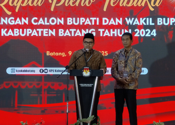 Ditetapkan KPU, M Faiz Kurniawan dan Suyono Resmi Bupati dan Wakil Bupati Batang Terpilih 2025-2030