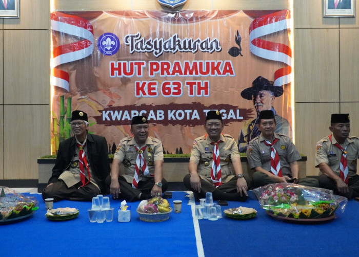 HUT Pramuka ke-63, Kwarcab Kota Tegal Tasyakuran 