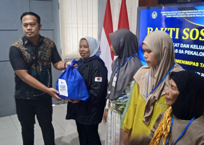 Dari Balik Jeruji, Uluran Rutan Pekalongan Sentuh Dapur Keluarga WBP yang Kurang Mampu