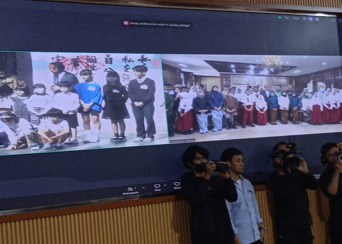 Antara Batang dan Toyama Jepang: Persahabatan Siswa SD yang Dimulai Lewat Zoom