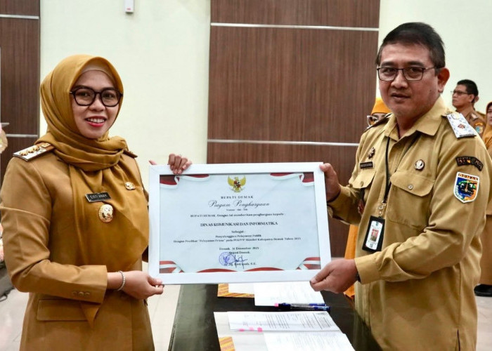 Penilaian PEKPPP Mandiri 2025, Dinkominfo Demak Mendapat Peringkat ke Tiga