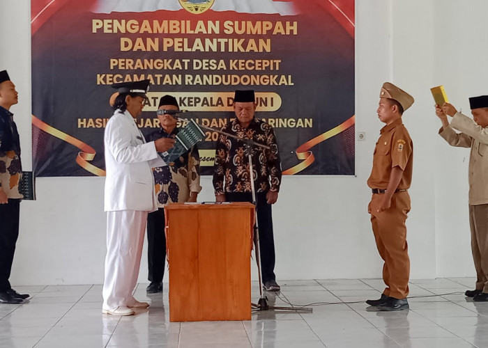 Tri Aryanto Jadi Kadus I Desa Kecepit Kabupaten Pemalang 