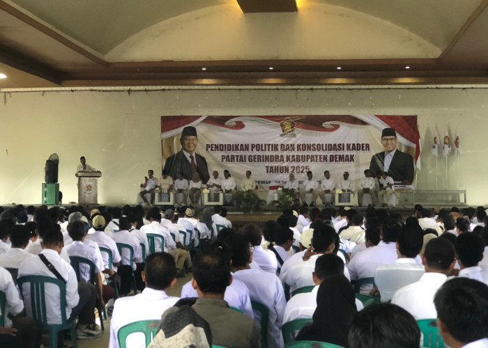 Gerindra Demak Mantapkan Konsolidasi, Perkuat Infrastruktur Partai dan Dukung Program Prabowo