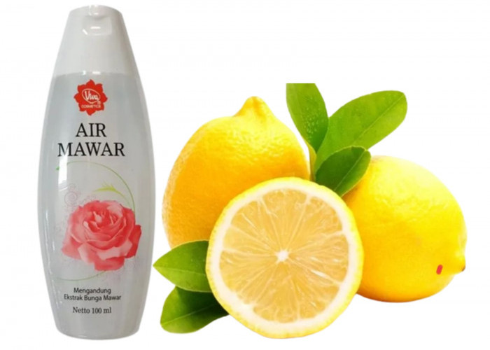 Manfaat Air Mawar dan Lemon untuk Kulit, Kulit Sehat dan Cerah Bercahaya!