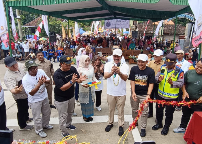 35 Tahun Penantian, Jalur 'Jeglong-jeglong' Desa Kalikobok-Bonagung Sragen Kini Bak Jalan Tol 