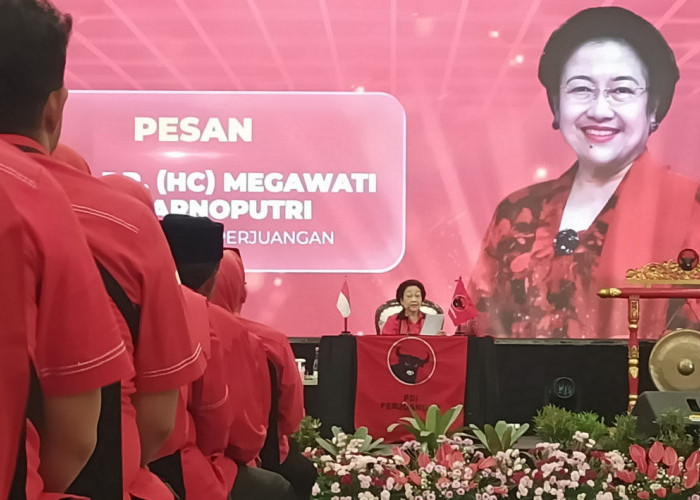 Konferda PDIP Jateng, Megawati Ingatkan Kader Jangan Menusuk dari Belakang