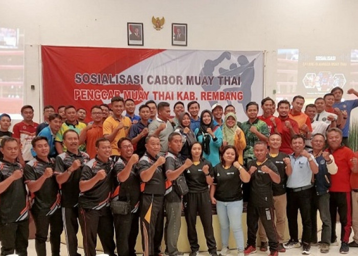 Olahraga Muay Thai Mulai Dikenalkan di Rembang, Guru Olahraga Jadi Ujung Tombak