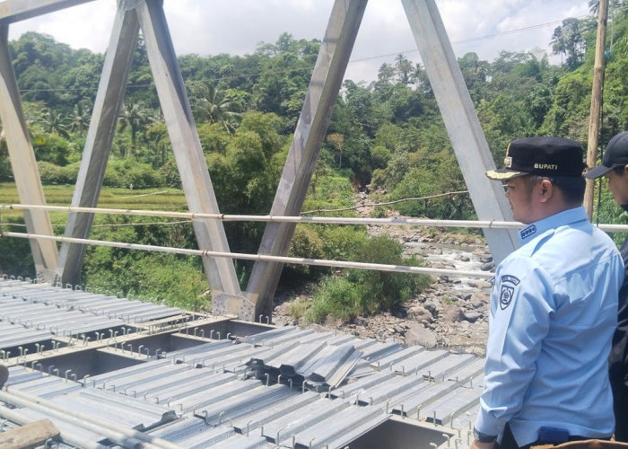 Banyak Insiden, Proyek Jembatan Kalierang Tegal Akhirnya Hampir Selesai