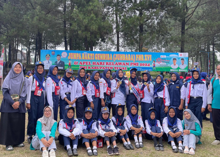 SMP Negeri  1 Balapulang Kabupaten Tegal Kembali Raih Juara Jumbara PMR XVI