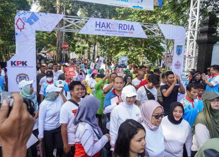 Jalan Sehat Hakordia 2025 : Antikorupsi dapat Tersampaikan Dengan Cara yang Menyenangkan