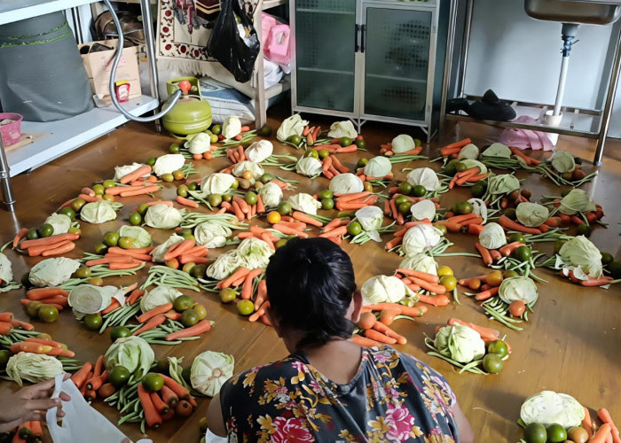 RSUD Suradadi Gelontorkan Sayur dan Buah untuk Korban Tanah Bergerak