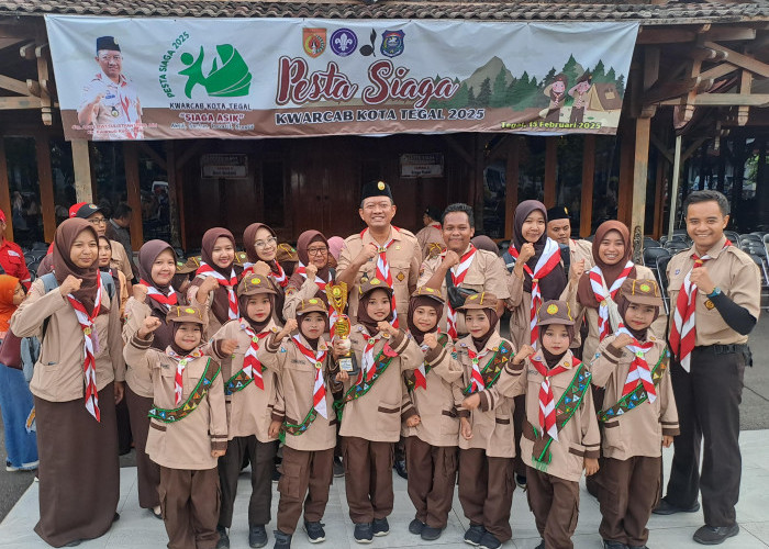 SDN Panggung 12 Tegal Raih Juara 2 Lomba Pesta Siaga Putri Tingkat Kota Tegal 