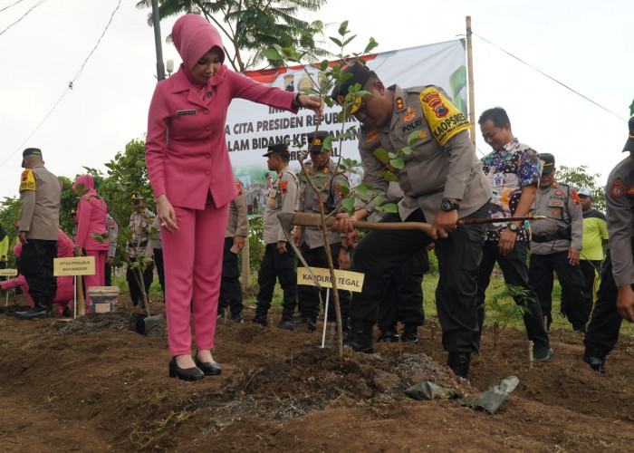 Polres Tegal Dukung Program Ketahanan Pangan