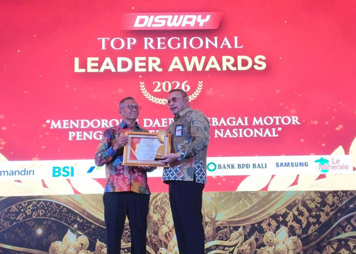 Wali Kota Tegal Dedy Yon Raih Disway Top Regional Leader Awards 2026, Dinilai Sukses Gerakkan UMKM