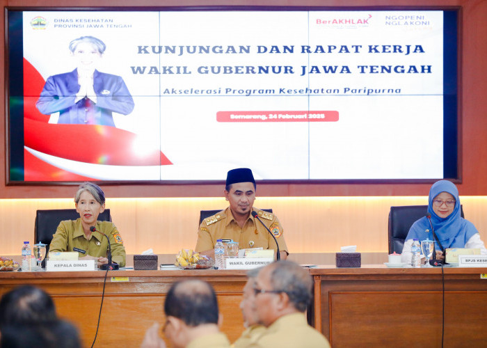 Wagub Jateng Targetkan Program Yankes Paripurna Terealisasi 2025