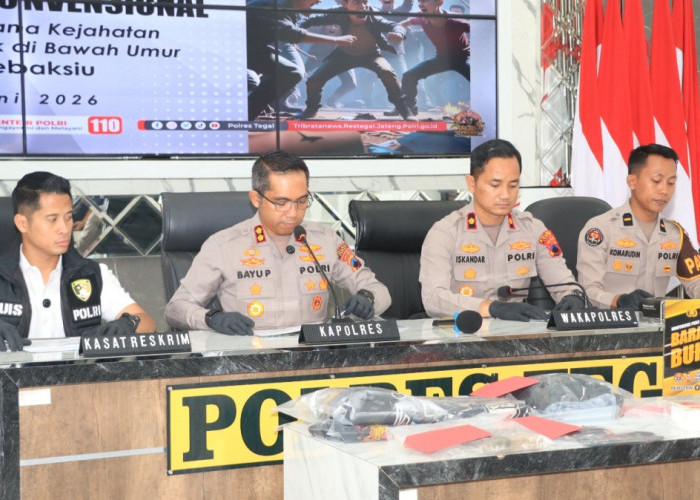 Tawuran Pelajar Berdarah di Lebaksiu Tegal, Remaja 14 Tahun Terkena Sabetan Samurai