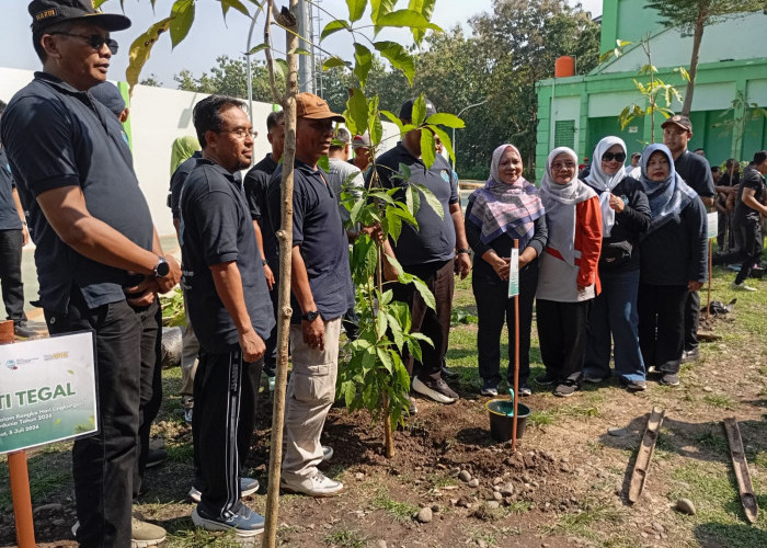 Aksi Tanam Warnai Hari Lingkungan Hidup Sedunia di Kabupaten Tegal