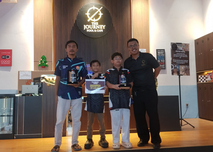 Ali Akbar Harumkan Kabupaten Tegal, Atlet Muda POBSI Juara Biliar Nataru Pemalang