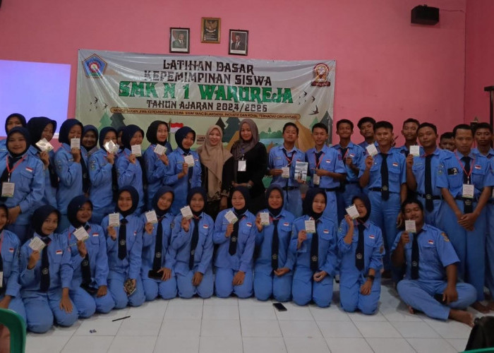 Gelar LDK, SMK Negeri 1 Warureja Kabupaten Tegal Bekali Siswa Jiwa Kepemimpinan