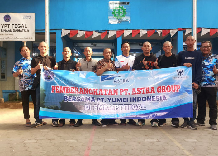 SMK YPT Tegal Berangkatkan 270 Calon Tenaga Kerja ke PT Astra Group