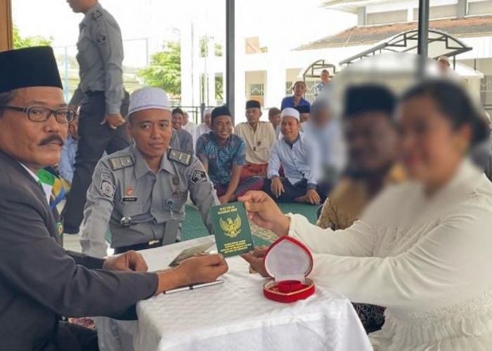 Terpidana Asal Nigeria Langsungkan Pernikahan di Lapas Semarang