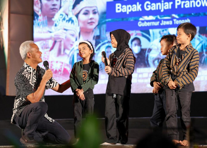 Hadiri Launching ‘Nyantrik’, Ganjar; Strategi Promosi Seni Budaya yang Nge-Pop 