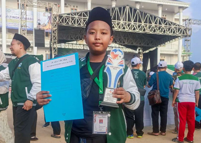 Santri Ponpes Al Muhibbin Kampoeng Pitulikur Blora Ini Sukses Sabet Juara 2 Porsadin Tingkat Nasional