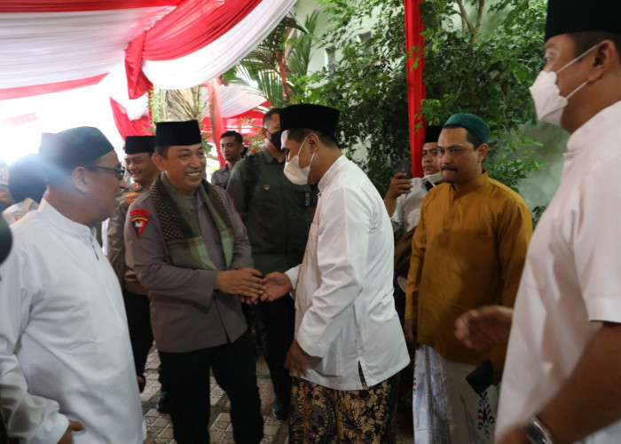 Dampingi Kapolri Silaturahmi ke Ulama dan Habib di Semarang, Taj Yasin Imbau Masyarakat Terus Jaga Kerukunan 