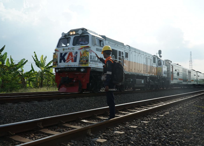 Setiap Hari Susuri Rel 677 Kilometer, 118 Petugas KAI Daop 4 Semarang Jadi Garda Keselamatan Kereta Api