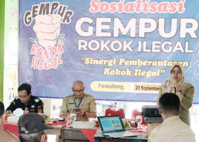 Antisipasi Peredaran Rokok Ilegal, Diskominfo Pemalang Berikan Edukasi  Ke Masyarakat