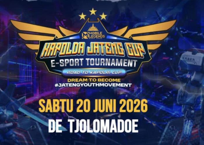 Kapolda Jateng E-Sport Cup 2026 Digelar di De Tjolomadoe, Hadirkan Juara Mobile Legends, ONIC dan EVOS