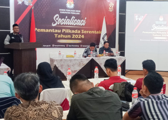 KPU Kabupaten Pemalang Sosialisasi Pemantau Pilkada Serentak