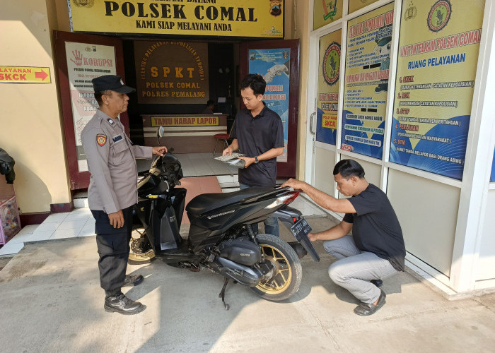 Jual Motor Curian Lewat COD, Pria Asal Wiradesa Ditangkap Polisi di Pemalang