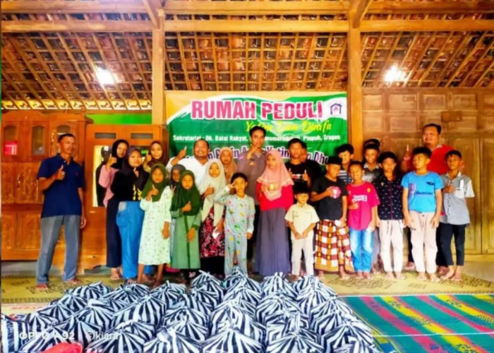 Puluhan Tahun Bersama Anak Yatim, Aiptu Budi Wahono jadi Sosok Inspiratif Polres Sragen