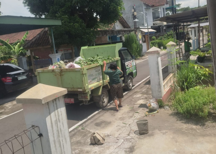 Satu-Satunya di Sragen, Lurah Fasilitasi Warga Jemput Sampah Secara Gratis