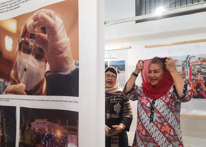 Pameran Foto Sewindu Semarangku, Hadirkan Potret Transfomasi Kota Semarang Karya Fotografer Antara dan Humas P