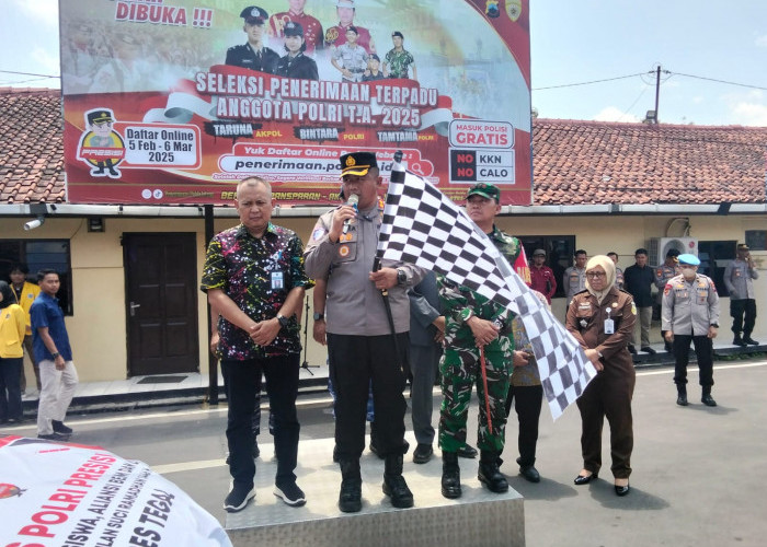 Gandeng BEM dan OKP, Polres Tegal Gelar Bakti Sosial Polri Presisi