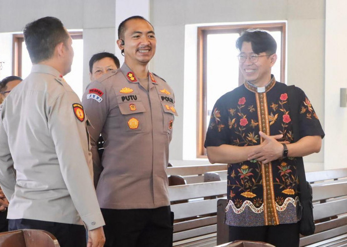 Kapolres Tegal Kota Tinjau Gereja, Pastikan Ibadah Aman dan Nyaman