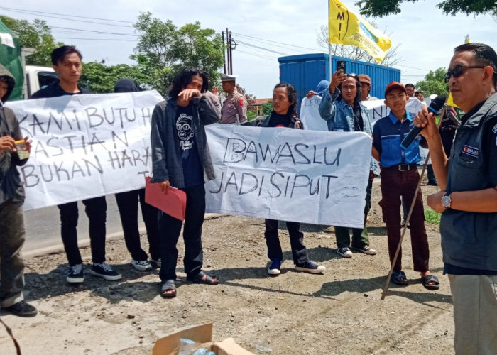 Mahasiswa Kabupaten Pemalang Demo Bawaslu, Tuntut Selesaikan Kasus Dugaan Pelanggaran Pemilu 