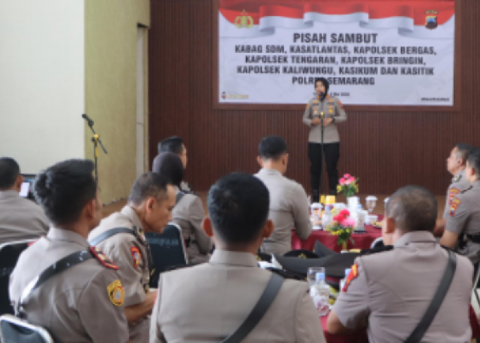 Kapolres Semarang Ingatkan Pemimpin Turun ke Lapangan 