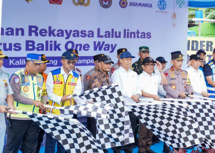 Kapolri Buka One Way Nasional di Kalikangkung, Arus Balik Lebaran 2026 Capai 2,3 Juta Kendaraan