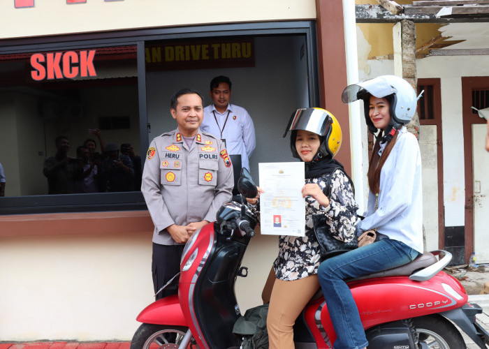Masyarakat Kudus Dimanjakan Layanan SKCK Drive Thru dan Online, Diklaim Inovasi Pertama di Indonesia